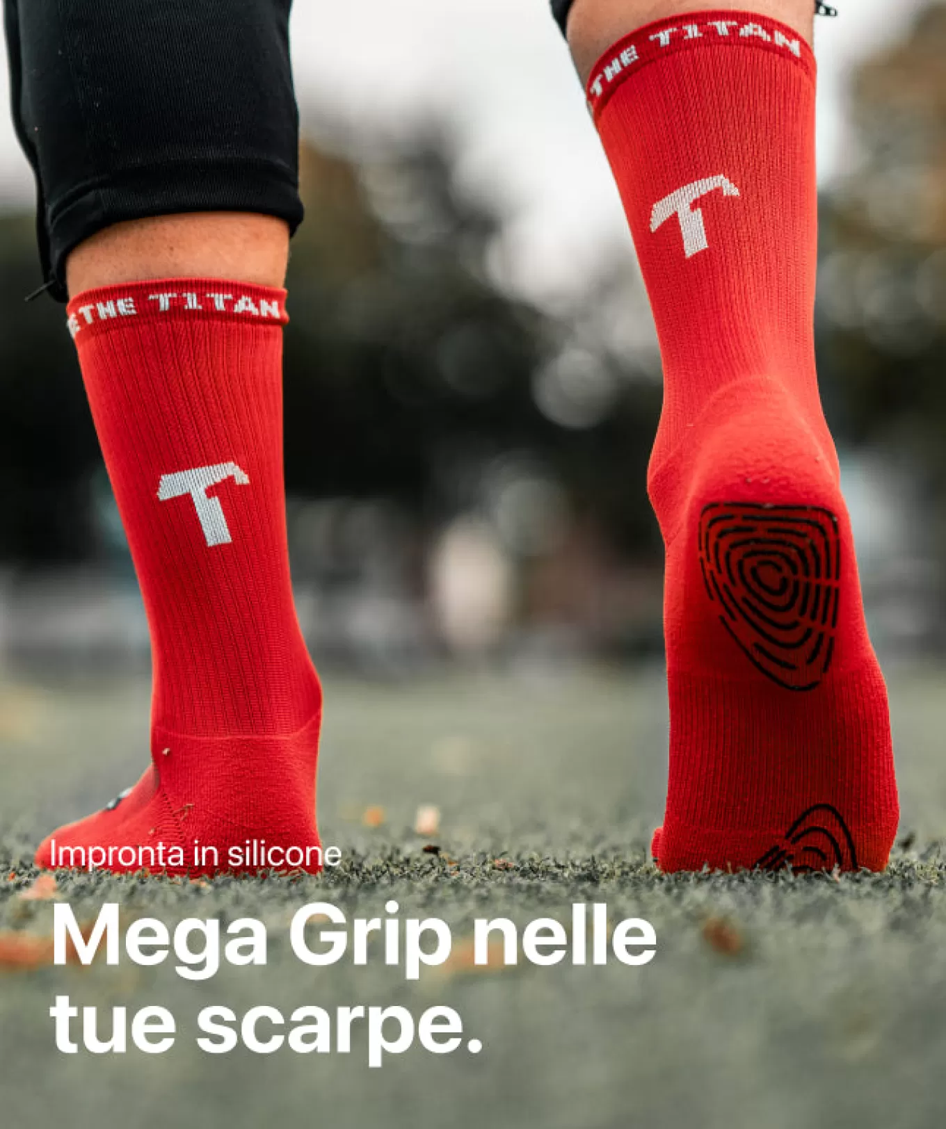 Clearance Grip Socks - rosso Calze E Calzettoni