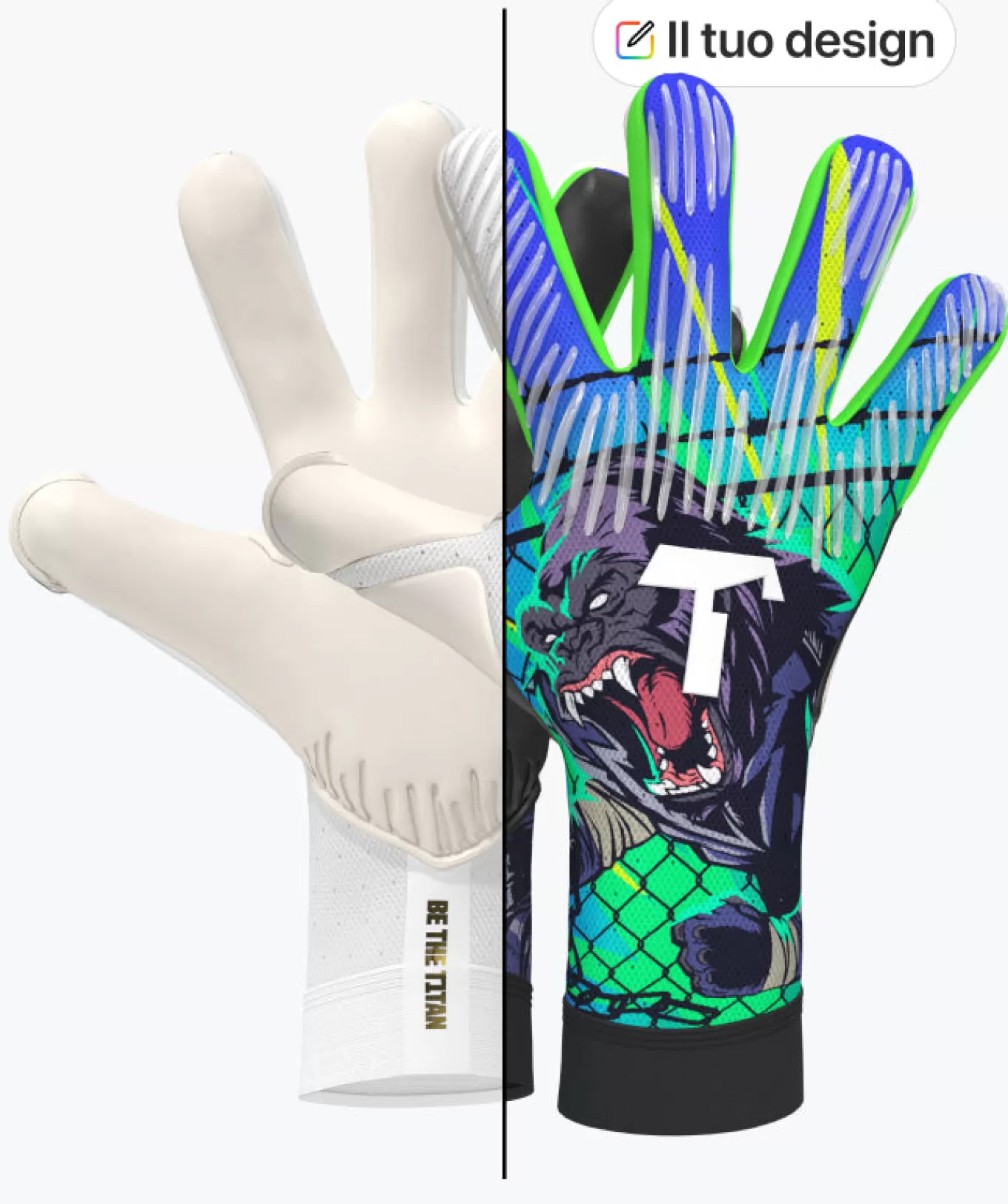 New Rebel 2.0 MyGlove Collezione Rebel | Guanti Da Portiere Per Bambini