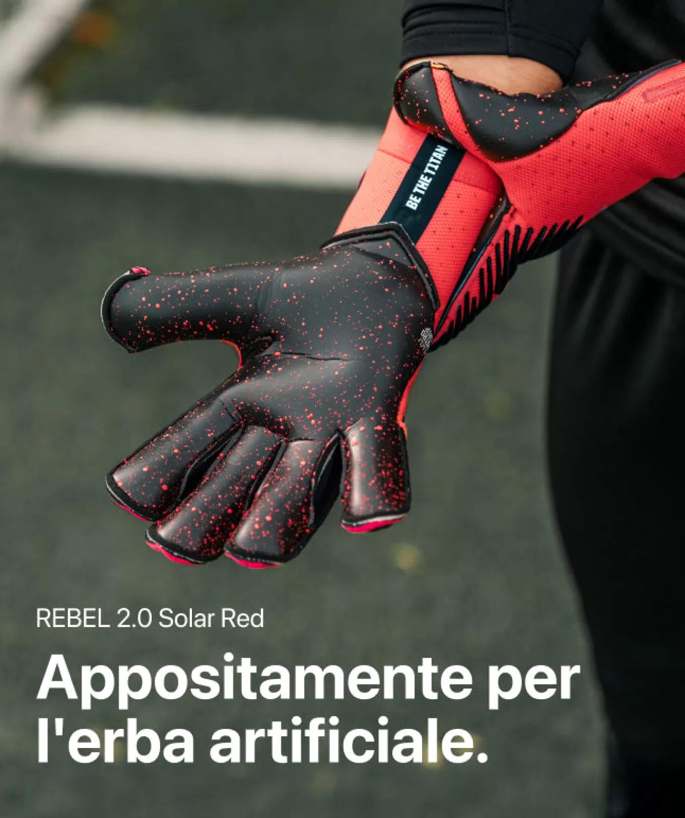 Online Rebel 2.0 Solar Red (FP) Collezione Rebel | Con Stecche Sulle Dita